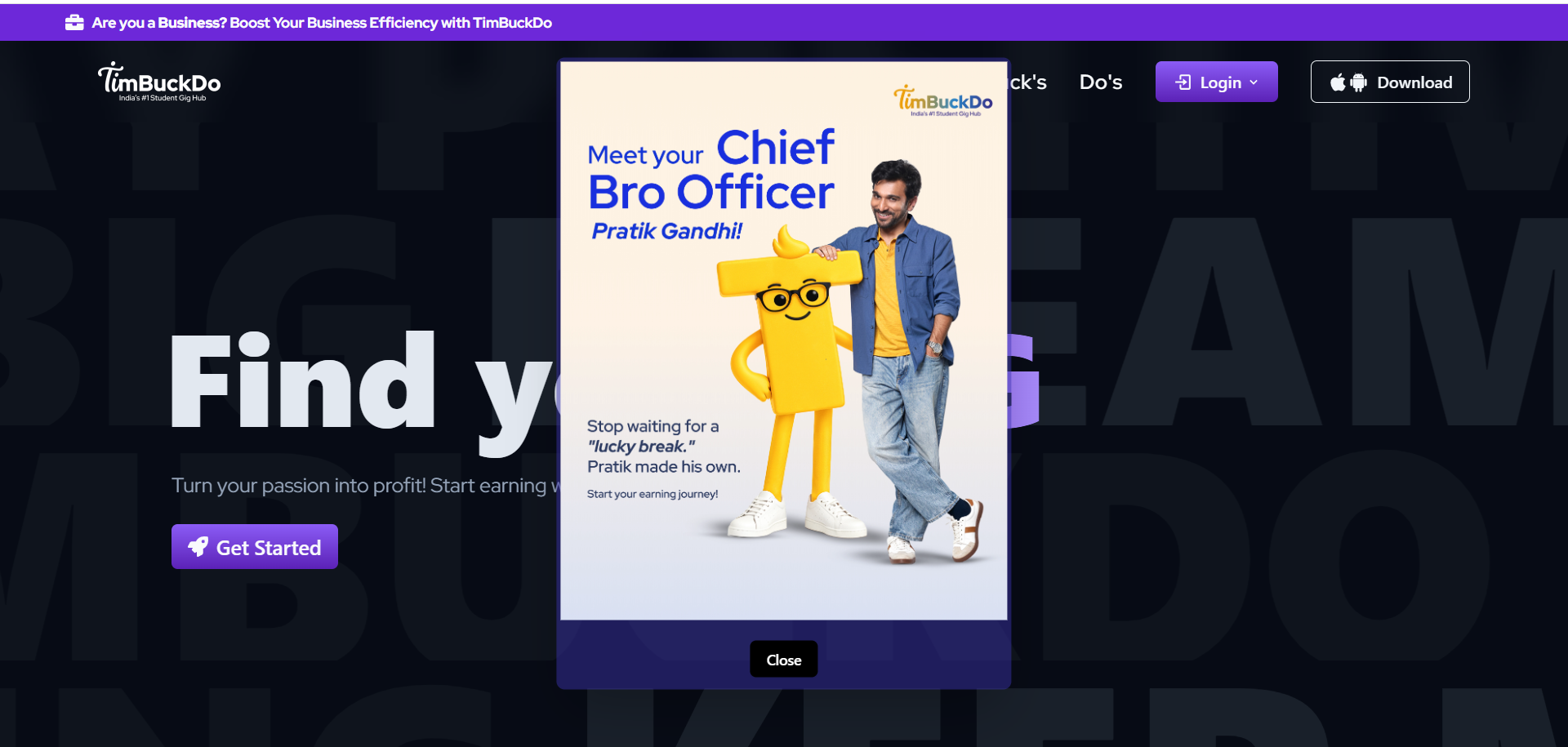 Timbuckdo App